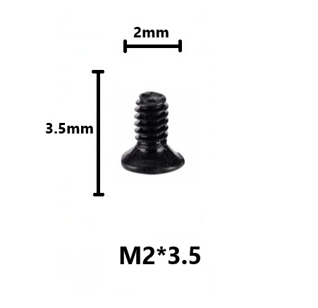 Болт M2 x 3.5 мм (10 шт)